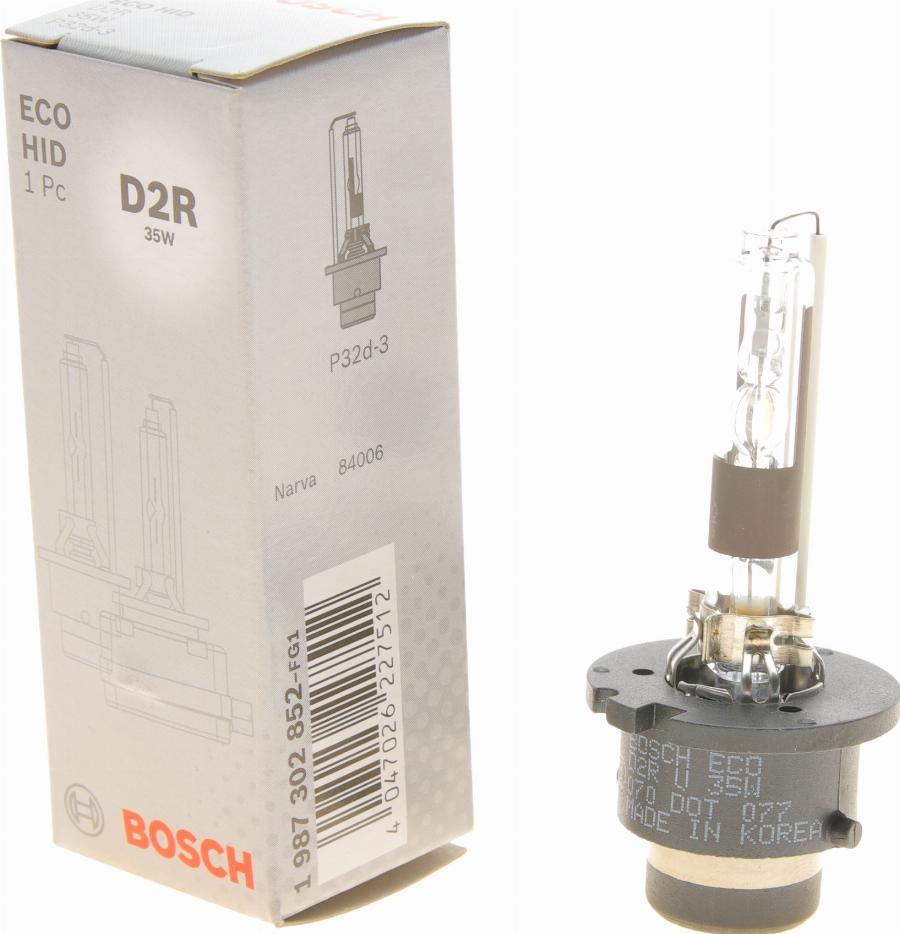 BOSCH 1 987 302 852 - Lampadina, Faro principale www.autoricambi360.it