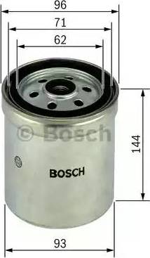 BOSCH 1 457 434 419 - Filtro carburante www.autoricambi360.it