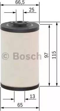 BOSCH 1 457 431 325 - Filtro carburante www.autoricambi360.it