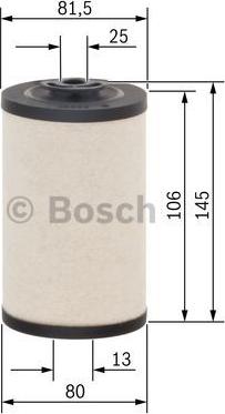 BOSCH 1 457 431 326 - Filtro carburante www.autoricambi360.it