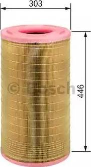 BOSCH 1 457 433 903 - Filtro aria www.autoricambi360.it