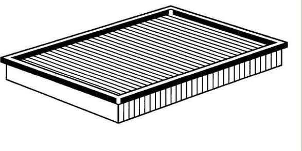 BOSCH 1457433554 - Filtro aria www.autoricambi360.it