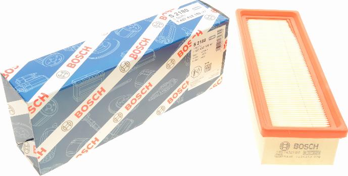 BOSCH 1 457 432 180 - Filtro aria www.autoricambi360.it