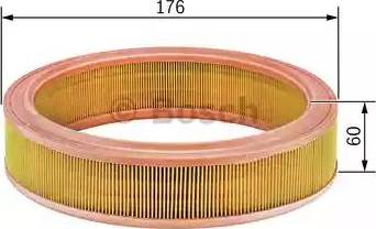 BOSCH 1 457 432 122 - Filtro aria www.autoricambi360.it