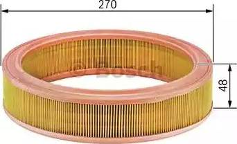BOSCH 1 457 429 872 - Filtro aria www.autoricambi360.it