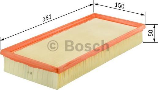 BOSCH 1 457 429 785 - Filtro aria www.autoricambi360.it