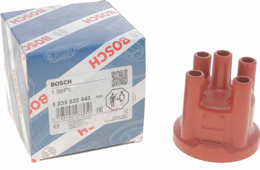 BOSCH 1 235 522 443 - Calotta distributore accensione www.autoricambi360.it
