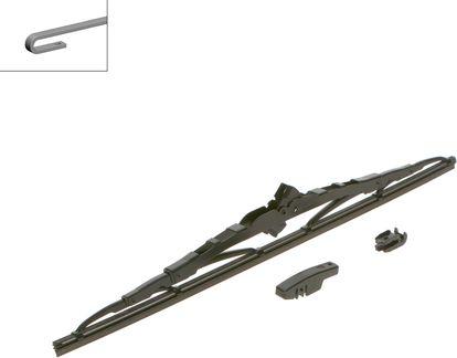 BOSCH 3 397 004 912 - Spazzola tergi www.autoricambi360.it