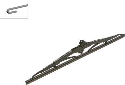 BOSCH 3 397 004 360 - Spazzola tergi www.autoricambi360.it