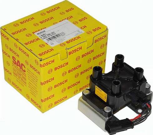 BOSCH F000ZS0221 - Bobina d'accensione www.autoricambi360.it