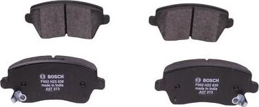 BOSCH F 002 H23 830 - Kit pastiglie freno, Freno a disco www.autoricambi360.it