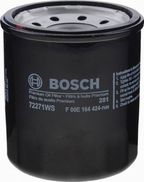 BOSCH F 00E 164 424 - Filtro olio www.autoricambi360.it