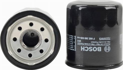 BOSCH F 00E 369 840 - Filtro olio www.autoricambi360.it