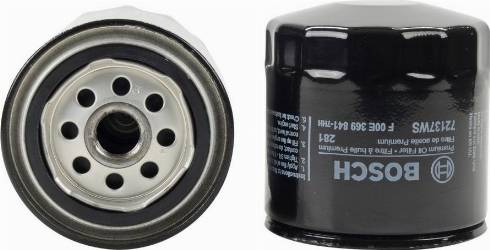 BOSCH F 00E 369 841 - Filtro olio www.autoricambi360.it