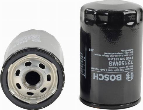 BOSCH F 00E 369 861 - Filtro olio www.autoricambi360.it