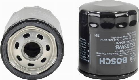 BOSCH F 00E 369 834 - Filtro olio www.autoricambi360.it