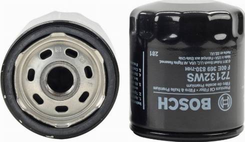 BOSCH F 00E 369 830 - Filtro olio www.autoricambi360.it