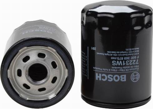BOSCH F 00E 369 875 - Filtro olio www.autoricambi360.it