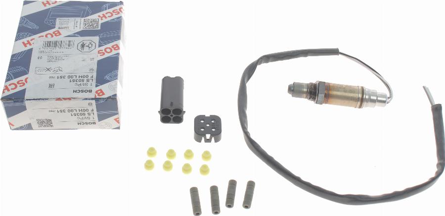 BOSCH F 00H L00 351 - Sonda lambda www.autoricambi360.it