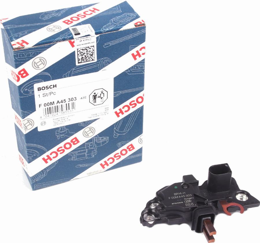 BOSCH F 00M A45 303 - Regolatore alternatore www.autoricambi360.it