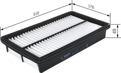 BOSCH F 026 400 495 - Filtro aria www.autoricambi360.it