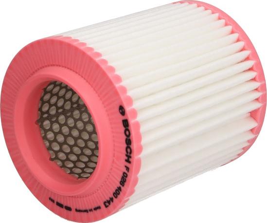 BOSCH F 026 400 443 - Filtro aria www.autoricambi360.it