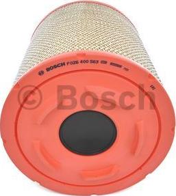 BOSCH F 026 400 563 - Filtro aria www.autoricambi360.it