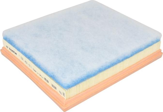 BOSCH F 026 400 511 - Filtro aria www.autoricambi360.it