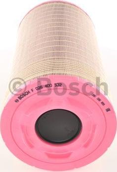BOSCH F 026 400 532 - Filtro aria www.autoricambi360.it