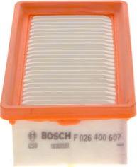 BOSCH F 026 400 607 - Filtro aria www.autoricambi360.it