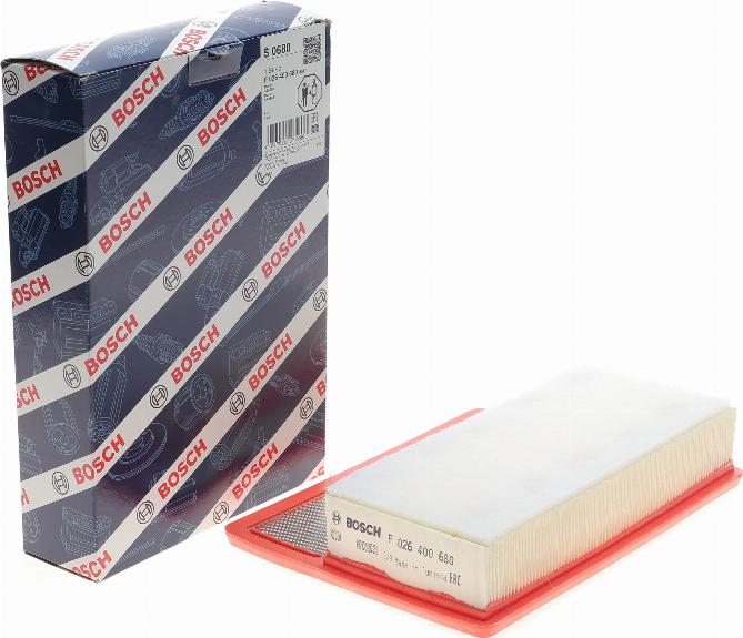 BOSCH F 026 400 680 - Filtro aria www.autoricambi360.it