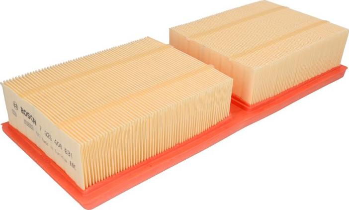 BOSCH F 026 400 631 - Filtro aria www.autoricambi360.it