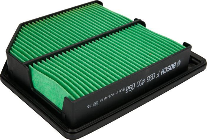 BOSCH F 026 400 098 - Filtro aria www.autoricambi360.it