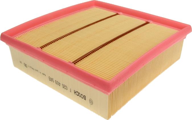 BOSCH F 026 400 049 - Filtro aria www.autoricambi360.it