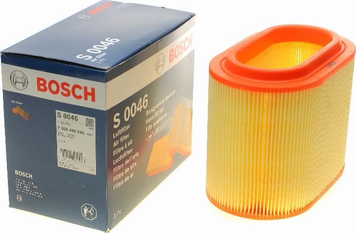 BOSCH F 026 400 046 - Filtro aria www.autoricambi360.it