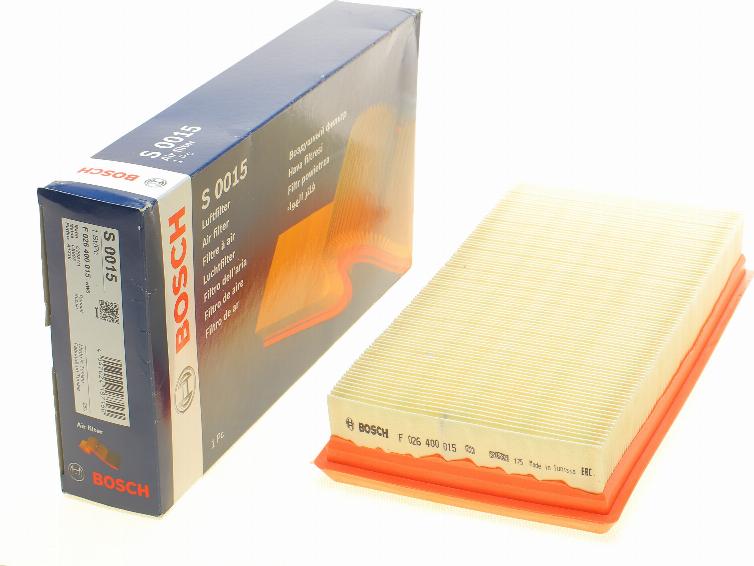 BOSCH F 026 400 015 - Filtro aria www.autoricambi360.it