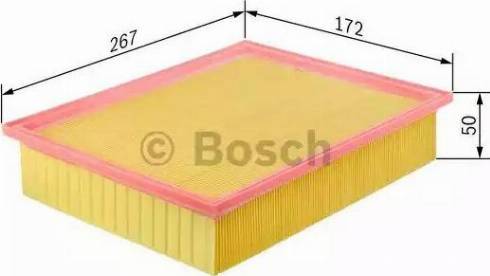 BOSCH F 026 400 141 - Filtro aria www.autoricambi360.it