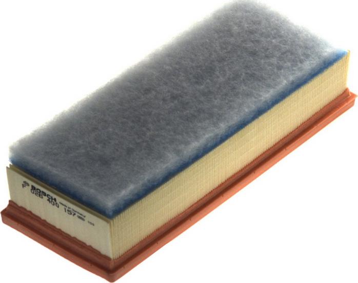 BOSCH F 026 400 157 - Filtro aria www.autoricambi360.it