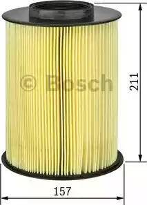 BOSCH F 026 400 136 - Filtro aria www.autoricambi360.it