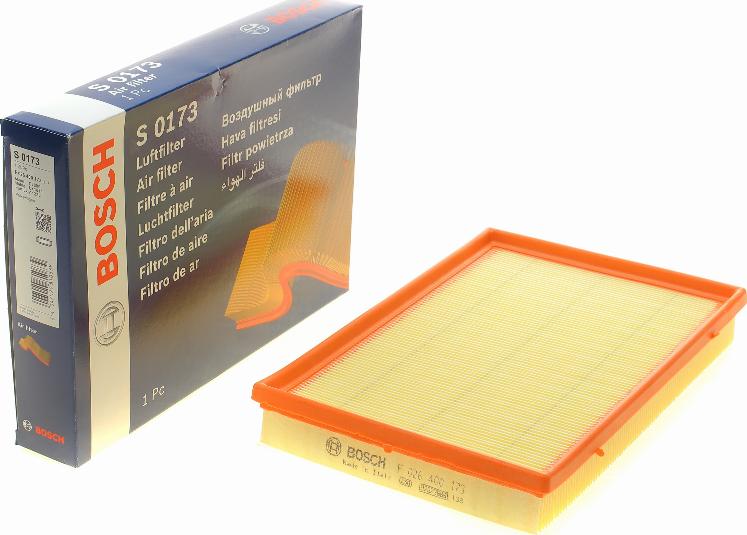BOSCH F 026 400 173 - Filtro aria www.autoricambi360.it