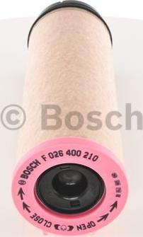 BOSCH F 026 400 210 - Filtro aria secondaria www.autoricambi360.it