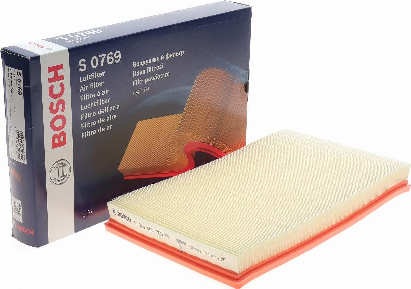 BOSCH F 026 400 769 - Filtro aria www.autoricambi360.it