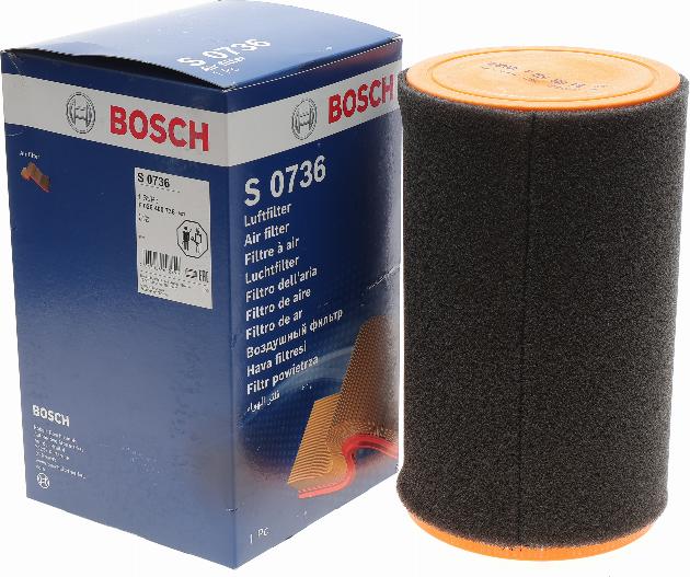 BOSCH F 026 400 736 - Filtro aria www.autoricambi360.it