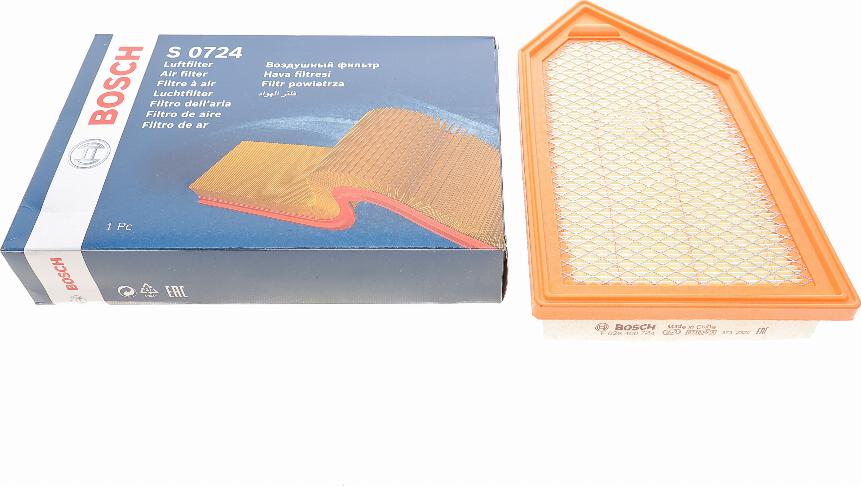 BOSCH F 026 400 724 - Filtro aria www.autoricambi360.it