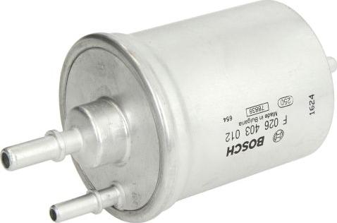 BOSCH F 026 403 012 - Filtro carburante www.autoricambi360.it