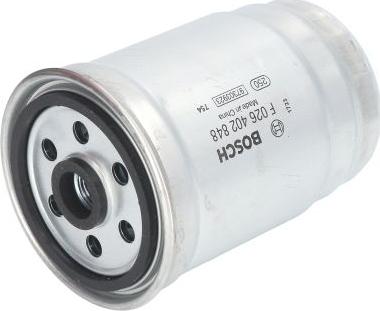 BOSCH F 026 402 848 - Filtro carburante www.autoricambi360.it