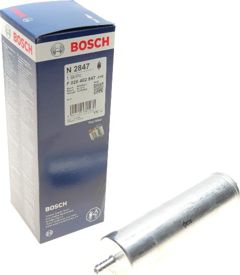 BOSCH F 026 402 847 - Filtro carburante www.autoricambi360.it