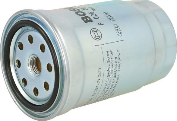 BOSCH F 026 402 813 - Filtro carburante www.autoricambi360.it