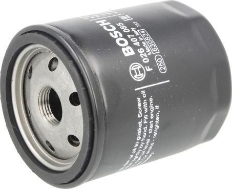 BOSCH F 026 407 085 - Filtro olio www.autoricambi360.it