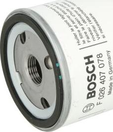 BOSCH F 026 407 078 - Filtro olio www.autoricambi360.it